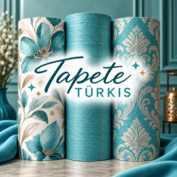 Tapeten Türkis