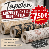 Tapeten Einzelstücke