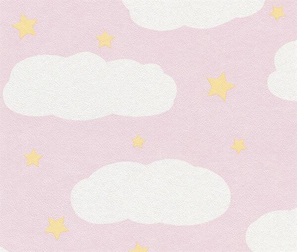 Tapeten Bambino Wolken Sterne