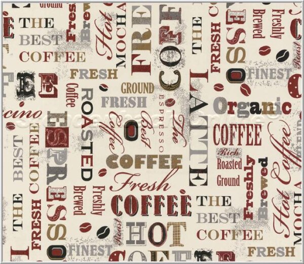 Tapete Vliestapete Aquarius K & B Hot Coffee.