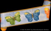 Borte Bord&uuml;re Kinderzimmer Schmetterlinge
