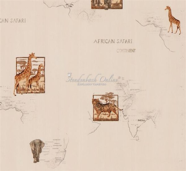 Tapete Tiere Safari Afrika