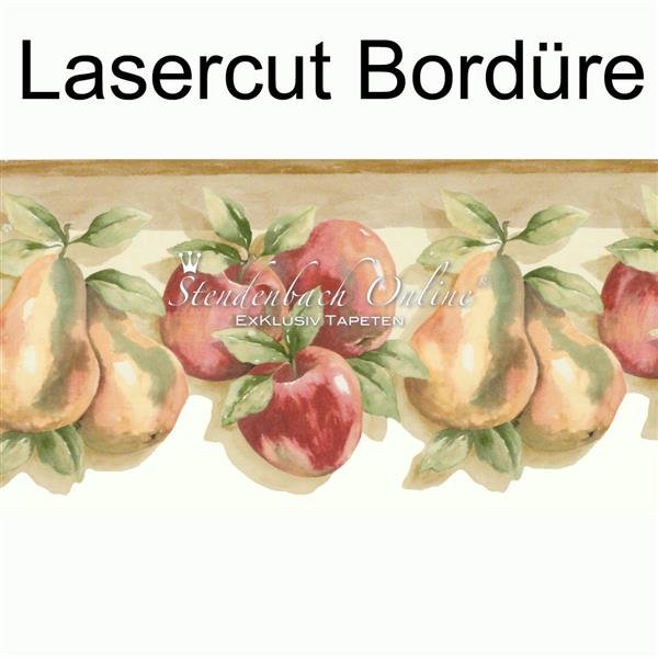 Bord&uuml;re Lasercut Kitchen Concepts Apfel Birne