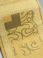 Bordüren grafisches Design gelborange gold