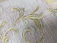 Tapetenborten floral barock tolle Struktur lila gold