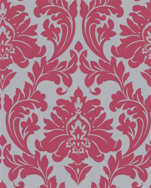 Vliestapete Majestic klassisch Damask Design Pink