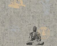 Cocktail Vliestapete Buddha