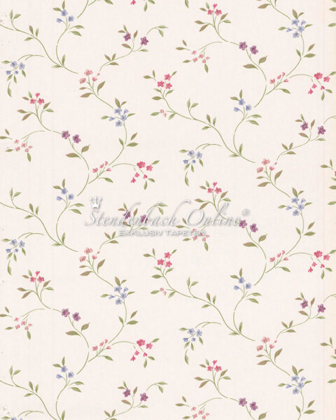 Floral Prints Landhaus Tapeten Blumenranken