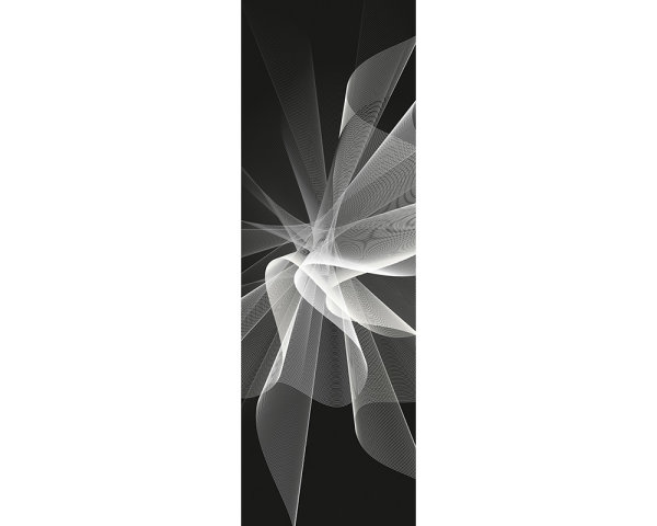 AP Panel Black and white 2,80 m  x 1,00 m Material 150 g Vlies Basic