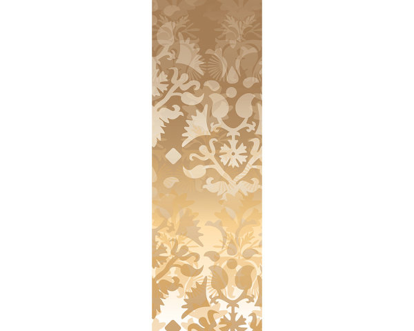 AP Panel Ornamental spirit gold 2,80 m  x 1,00 m Material 150 g Vlies Basic