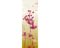 AP Panel Mystic blossoms yellow and red 2,80 m  x 1,00 m...