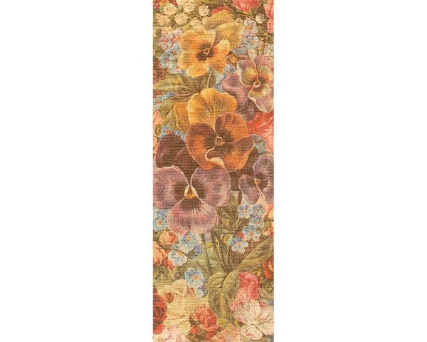 AP Panel Big romantic flowers 2,80 m  x 1,00 m Material Struktur Vlies Plus
