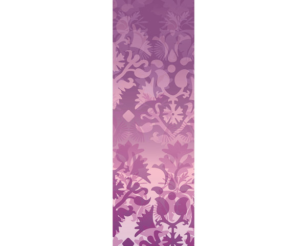 AP Panel Ornamental spirit violet 2,80 m  x 1,00 m Material Struktur Vlies Plus