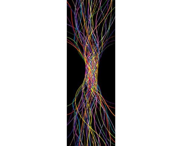 AP Panel Cable tangle black 2,80 m  x 1,00 m Material Mika