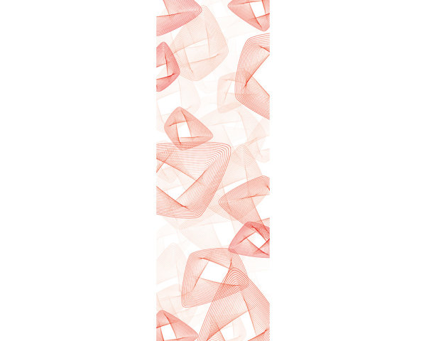 AP Panel Golden glow bright red 2,80 m  x 1,00 m Material 130 g Glattvlies (matt)