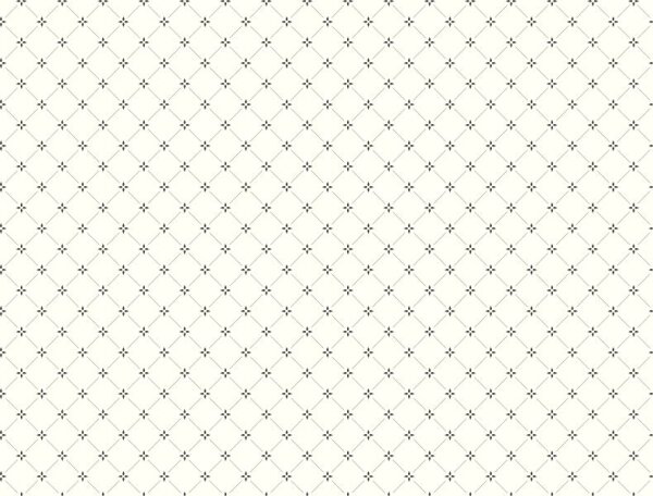 Black & White Tapeten Design Rauten Floral