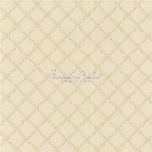 Landhaus Satintapeten Rauten Design Pure Silk