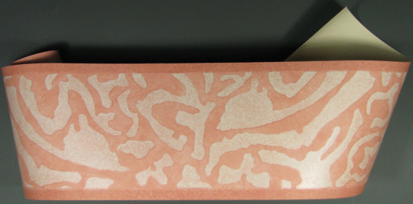 Borte grafisches Design orange 10 Meter