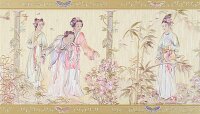 Borte Satin Asia tolle Glanz aufgehende Sonne