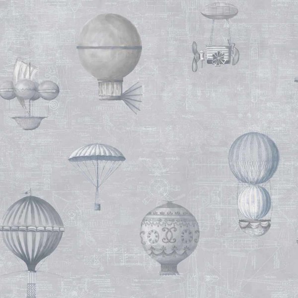 Nostalgie Tapeten Heißluftballons