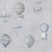 Nostalgie Tapeten Hei&szlig;luftballons