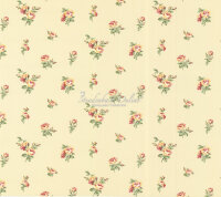 English Florals Landhaus Leimdruck Tapeten...