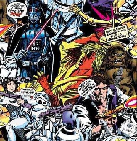 Star Wars Cartoon Tapete