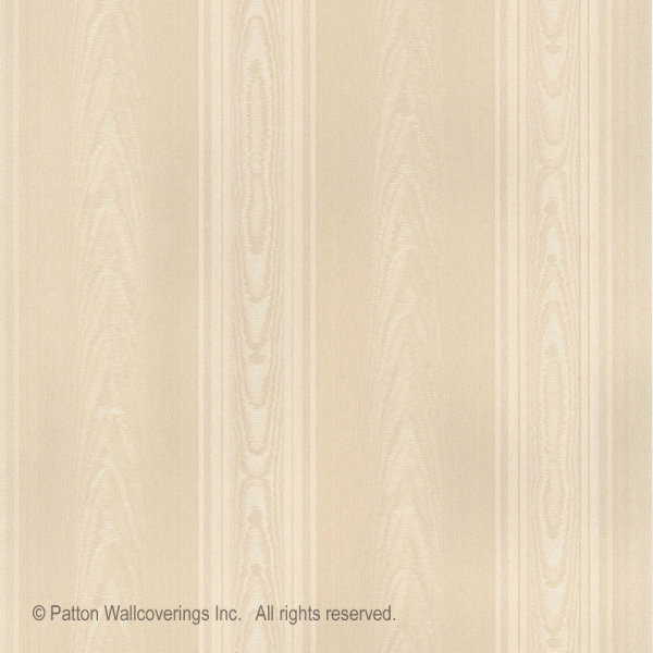 Simply Silks Tapete Moire Streifen champagner