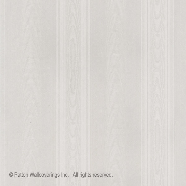 Simply Silks Tapete Moire Streifen creme