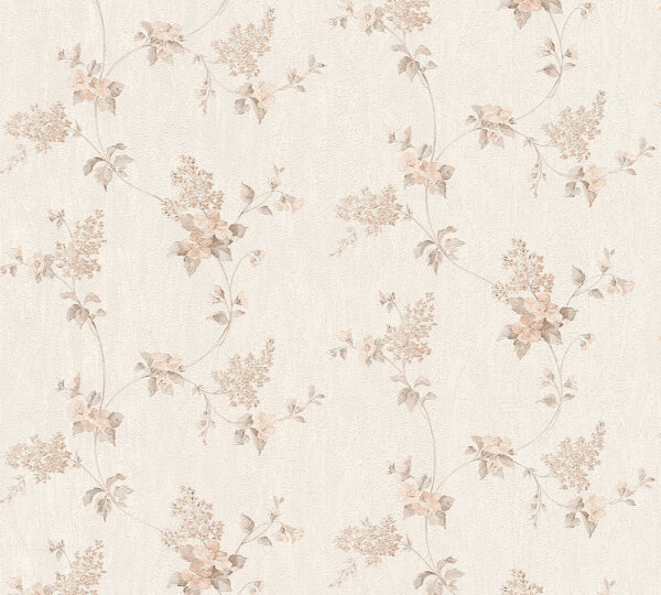 A.S. Création Tapete Concerto floral crerme