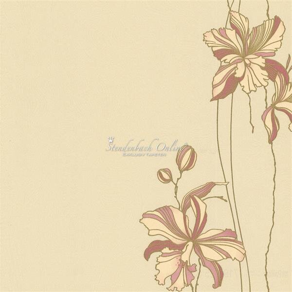 Palitra Vliestapeten Blumen Floral Dessin