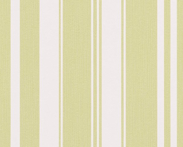 Vliestapete dick dünn gestreift Kollektion OK 5 Beige Grün