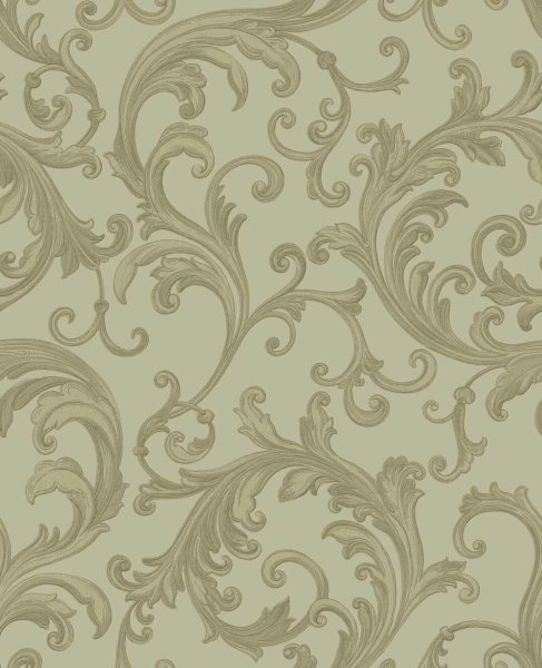Venitian Damask Sirpi Italien Barock RankenTapete
