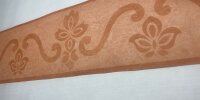 Tapeten Bordüre Barock braun creme