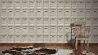 Vliestapeten Decoworld Briefkasten beige grau