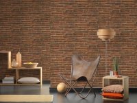 Tapete Best of Wood`n Stone Ziegelstein Mauer