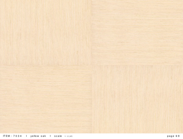 Echtholz Tapete Design yellow oak