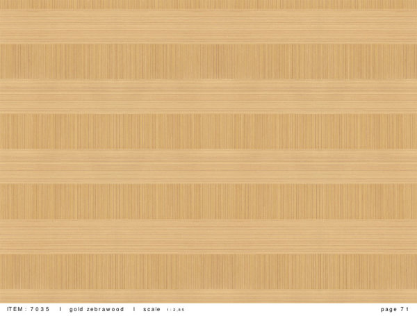 Echtholz Tapete Design gold zebrawood
