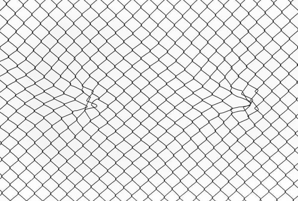 Fototapete | 4,00 m x 2,70 m | Strukturvlies Plus | Fence
