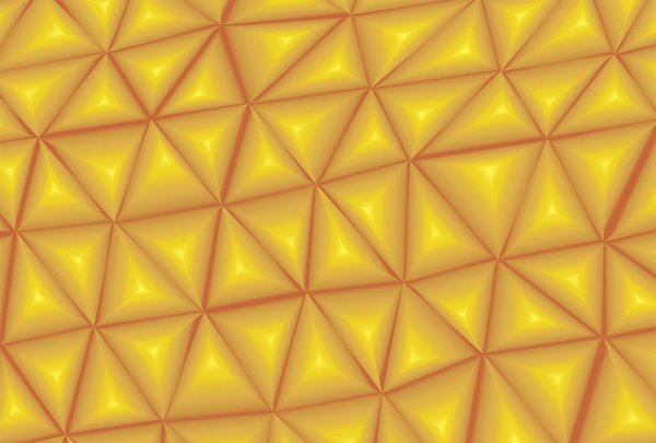Fototapete | 4,00 m x 2,70 m | Strukturvlies Plus | TrianglePatter