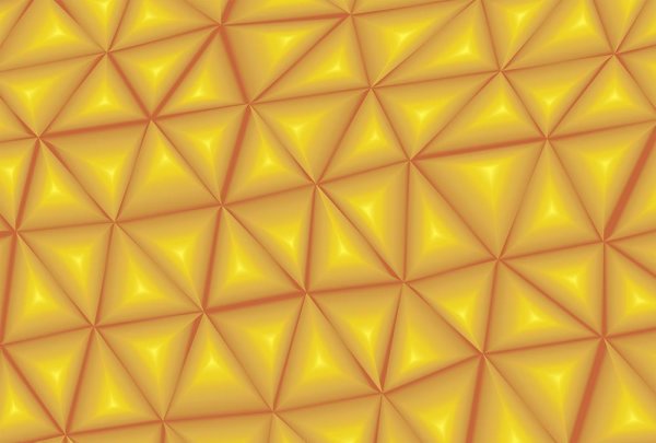 Fototapete | 4,00 m x 2,70 m | 130 g Glattvlies (matt) | TrianglePatter