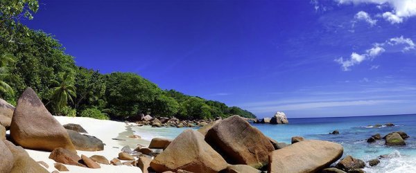Fototapete | 6,00 m x 2,50 m | 200 g Vlies Premium | Seychelles