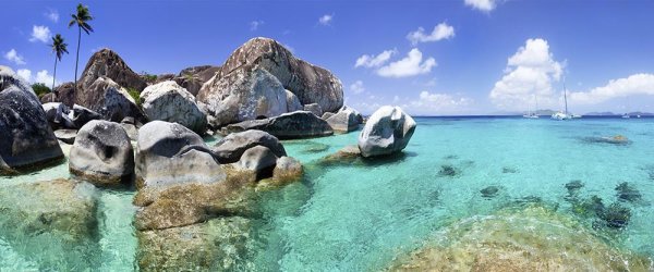 Fototapete | 6,00 m x 2,50 m | Strukturvlies Plus | Seychelles