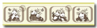 Borte Kinderzimmer sweet little world Pandabären