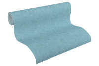 Tapete Saffiano uni blau