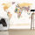 250x175 cm Fototapete World Map