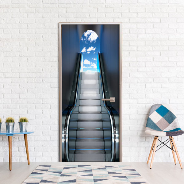 80x210 cm Türtapete  Escalator