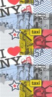 Les Aventures Kinderzimmer Tapete New York