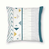 Les Aventures Kinderzimmer Kissen 45 x 45 cm scandi bleu