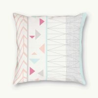 Les Aventures Kinderzimmer Kissen 45 x 45 cm scandi rose